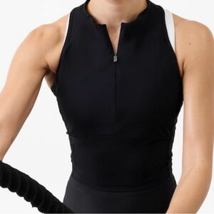 NWT Athleta Crosstrain  Zip Tank